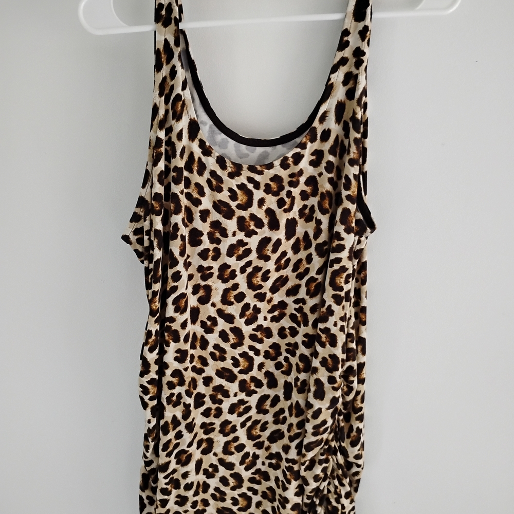 Leopard Print Women's Tank Top